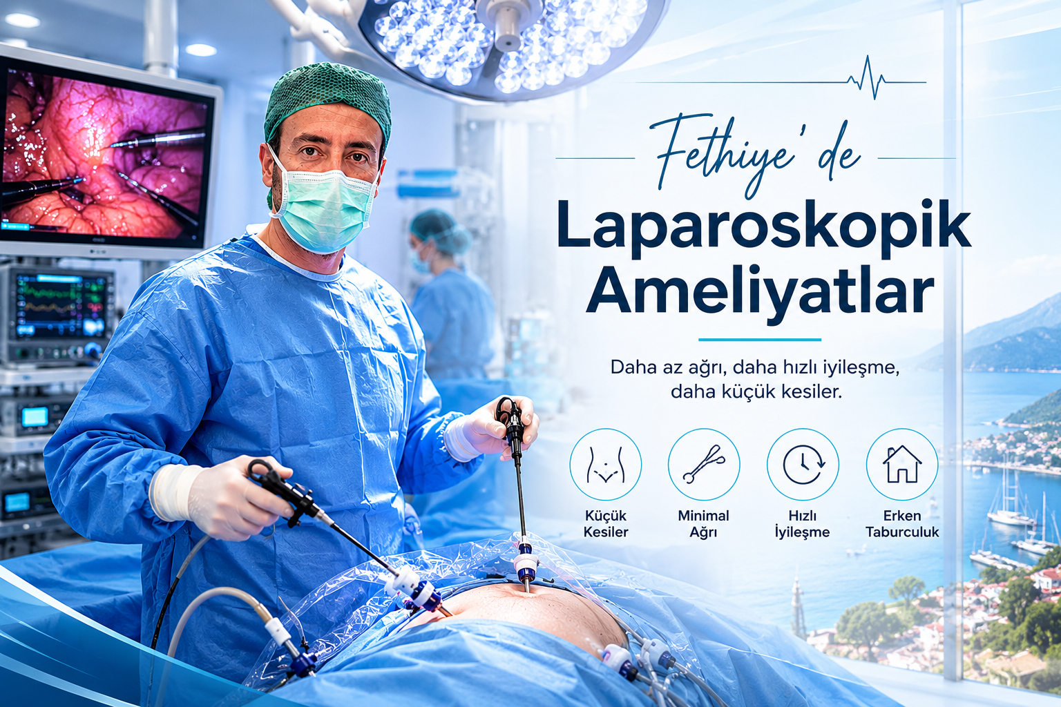 Fethiye'de Laparoskopik Cerrahi